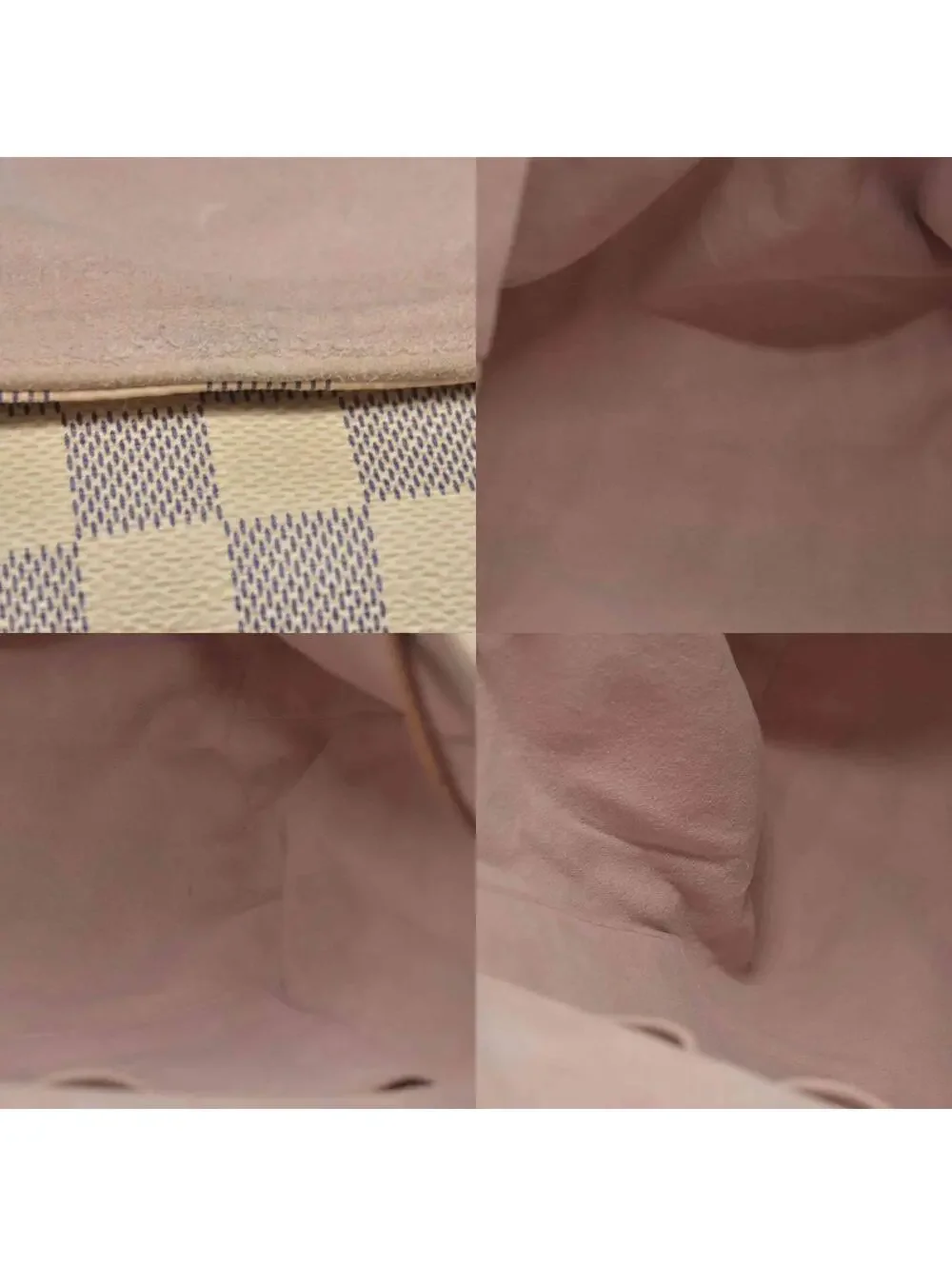 $2120 2016 Louis Vuitton Damier Azur Sperone Backpack SR2186